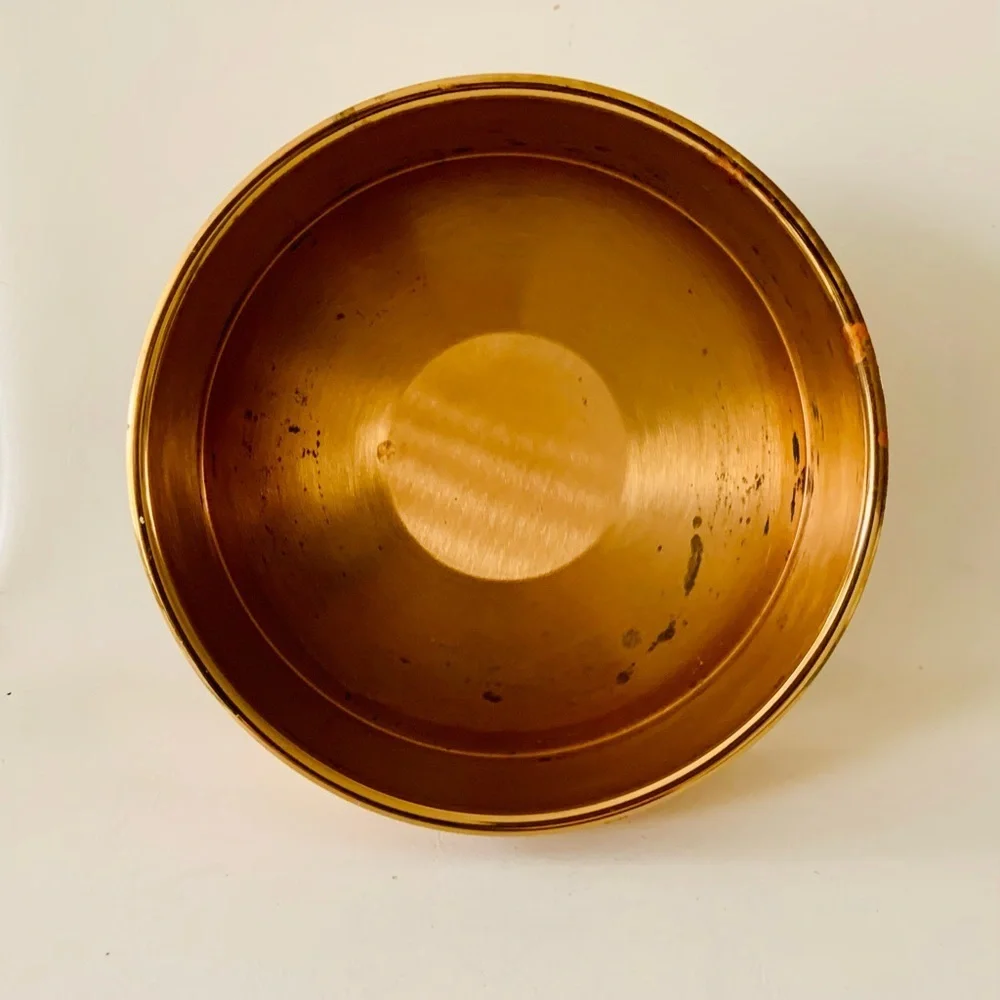 Mid century crudités dish